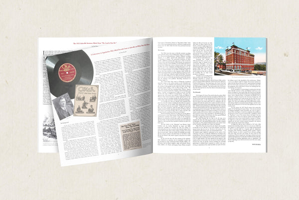 Music from the Land of the Sky: The 1925 Asheville Sessions - Limited Edition Vinyl Vinyl LP (2-record set) + MP3