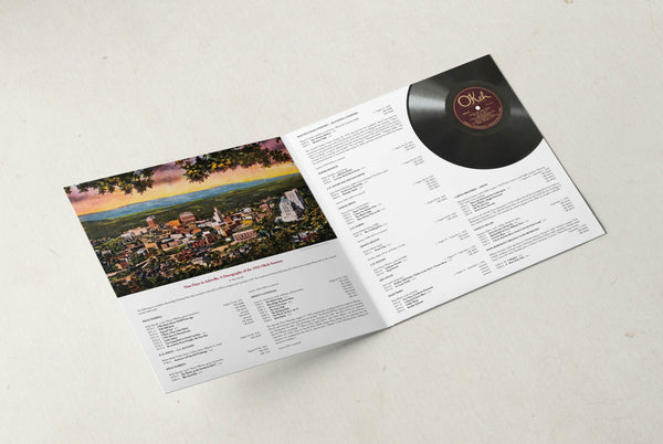 Music from the Land of the Sky: The 1925 Asheville Sessions - Limited Edition Vinyl Vinyl LP (2-record set) + MP3