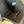 (Large) Black Tote Bag w/ pocket
