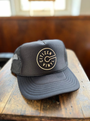 Black Trucker Hat